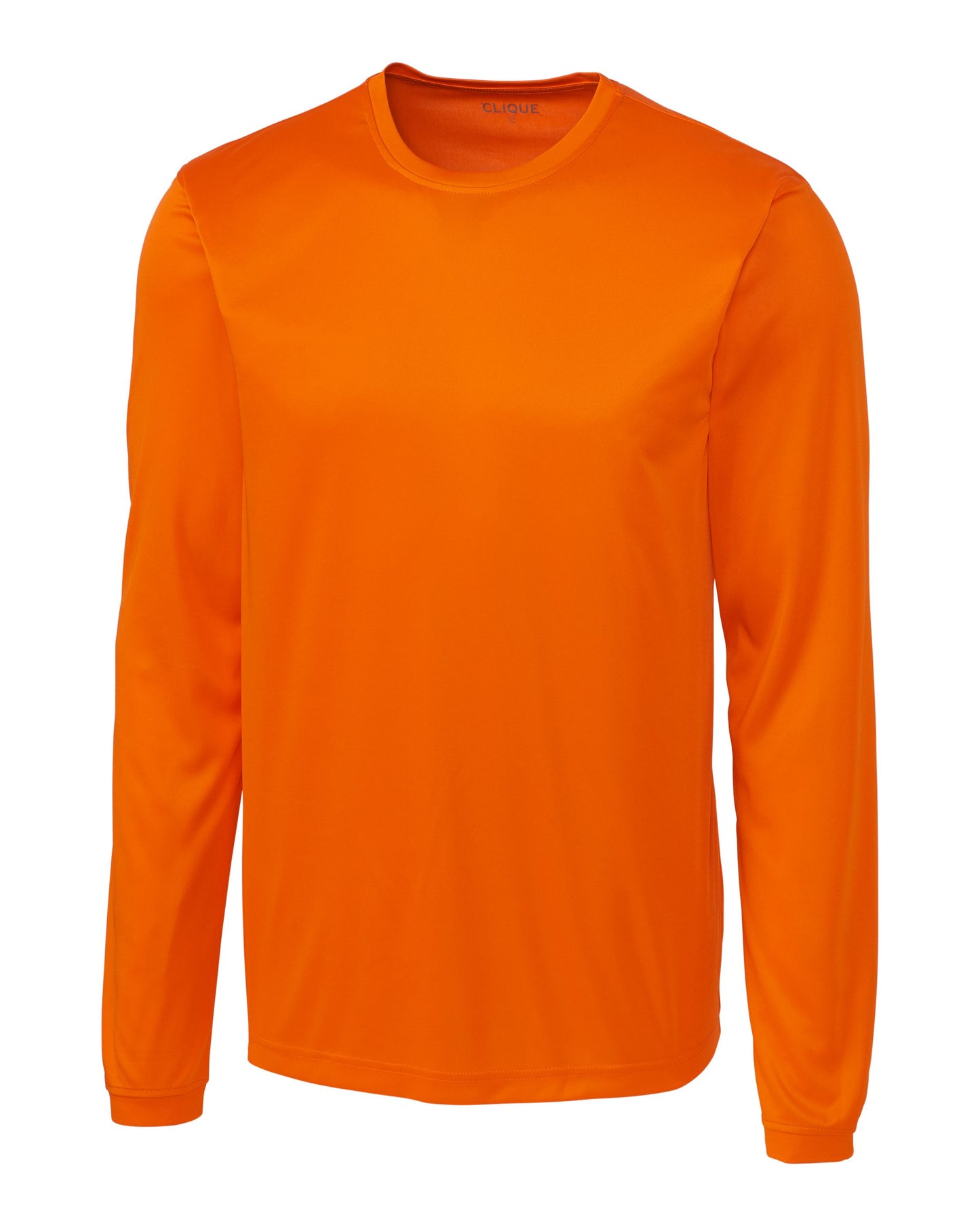 Clique Spin Solution-dyed Performance Jersey Mens Long Sleeve Tee