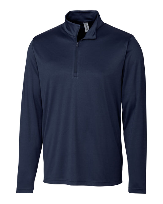 Clique Spin Solution-dyed Performance Interlock Mens Half Zip