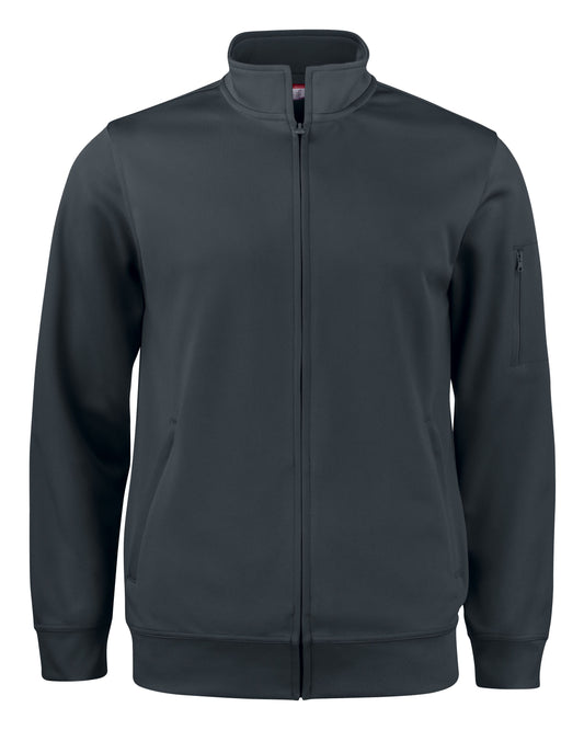 Clique Lift Solution-dyed Performance Unisex Full Zip Sweatshirt