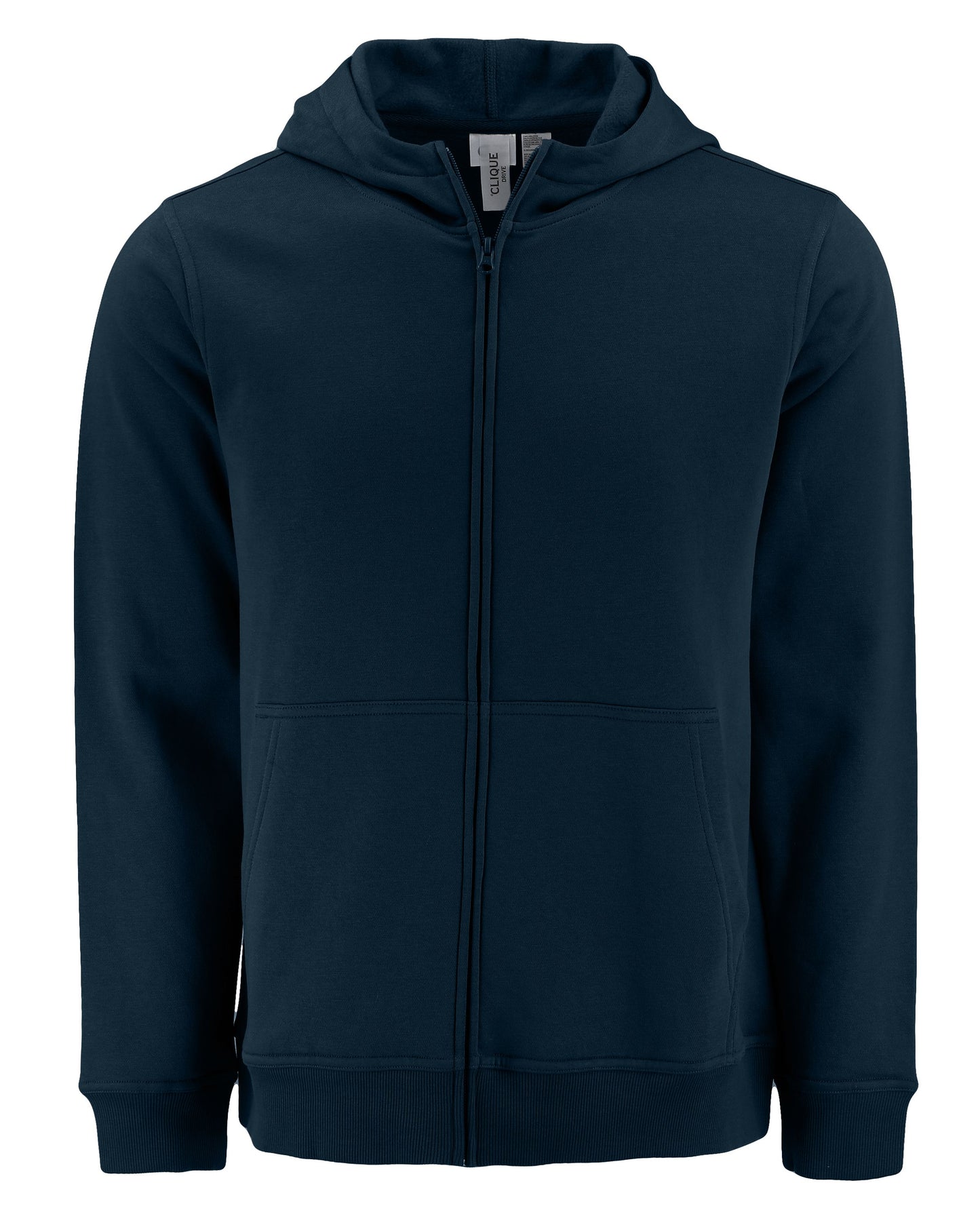 Clique Drive Recycled Unisex Full Zip Hooded Sweatshirt