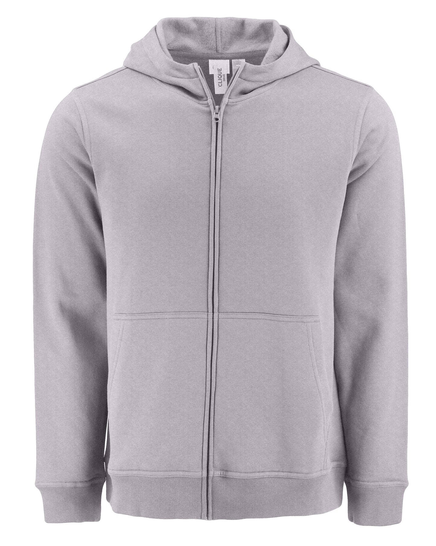 Clique Drive Recycled Unisex Full Zip Hooded Sweatshirt