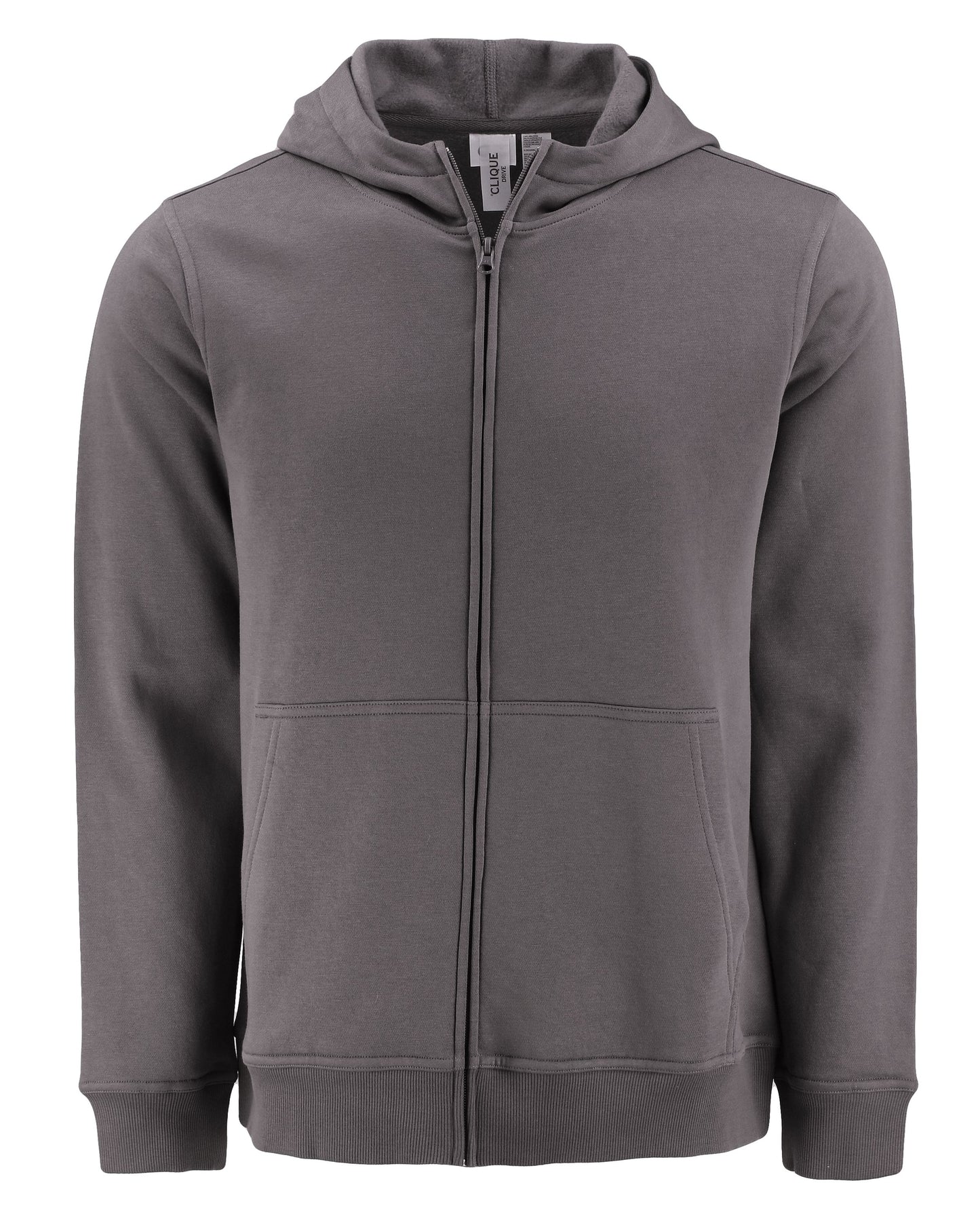 Clique Drive Recycled Unisex Full Zip Hooded Sweatshirt