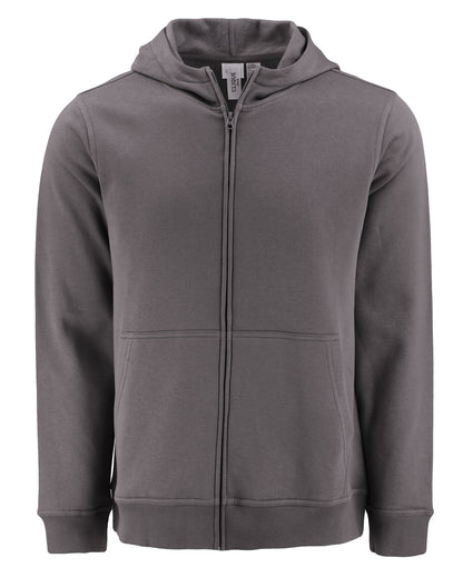 Clique Drive Recycled Unisex Full Zip Hooded Sweatshirt