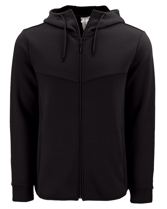 Clique Haven Recycled Mens Full Zip Hooded Sweatshirt