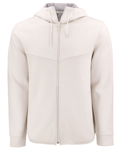 Clique Haven Recycled Mens Full Zip Hooded Sweatshirt
