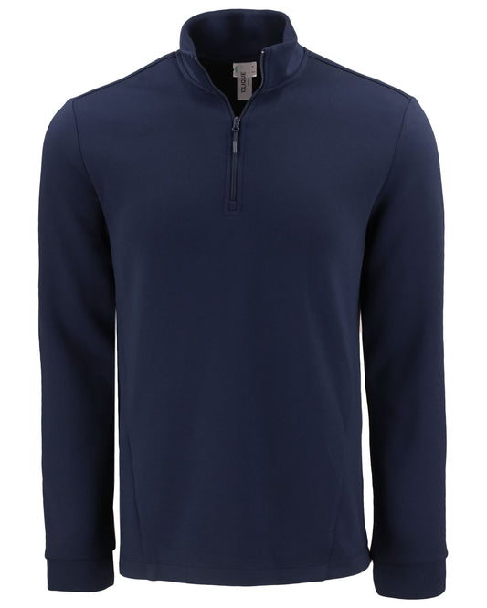 Clique Haven Recycled Mens Quarter Zip Sweatshirt