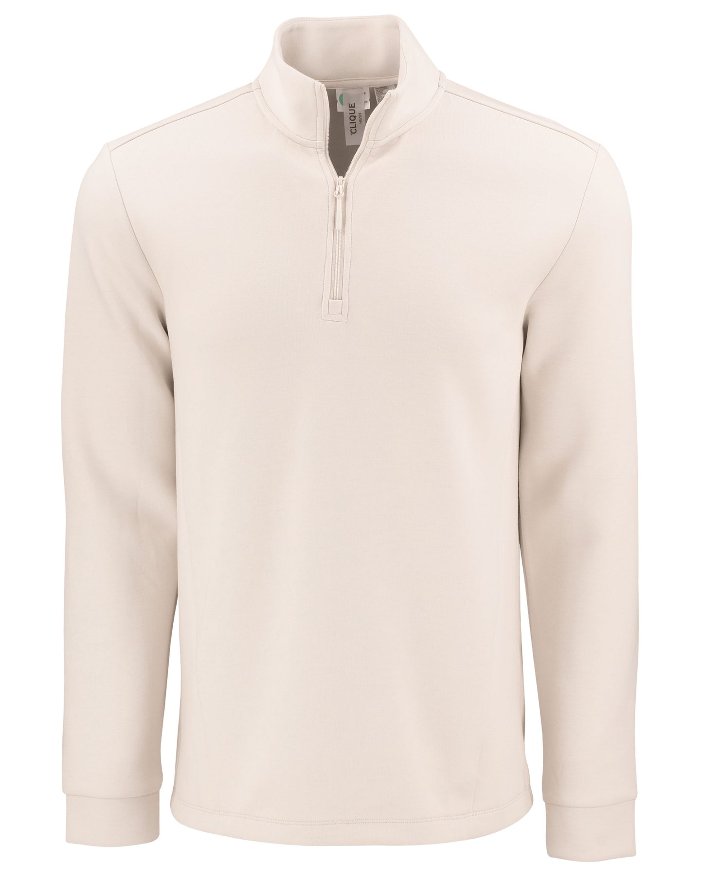 Clique Haven Recycled Mens Quarter Zip Sweatshirt