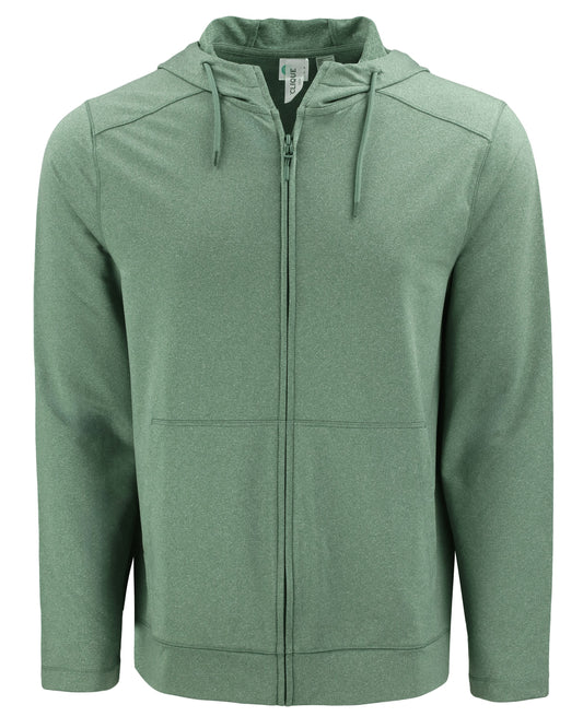 Clique Dash Recycled Mens Full Zip Hooded Sweatshirt