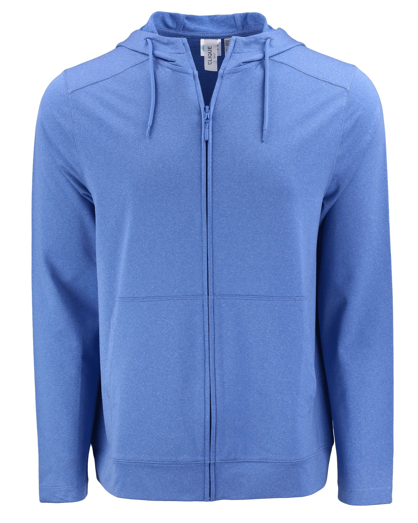 Clique Dash Recycled Mens Full Zip Hooded Sweatshirt