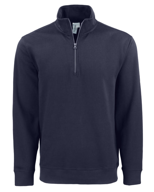 Clique Drive Recycled Unisex Quarter Zip Sweatshirt