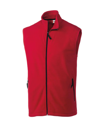 Clique Summit Performance Fleece Mens Full Zip Vest