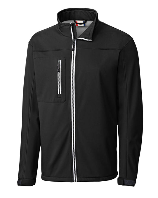 Clique Telemark Recycled Stretch Softshell Mens Full Zip Jacket