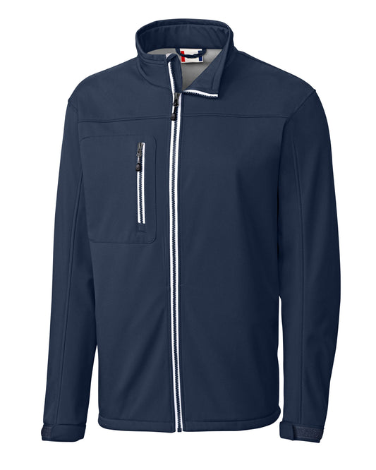 Clique Telemark Recycled Stretch Softshell Mens Full Zip Jacket