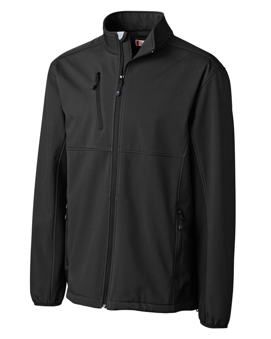 Clique Narvik Recycled Colorblock Stretch Softshell Mens Full Zip Jacket