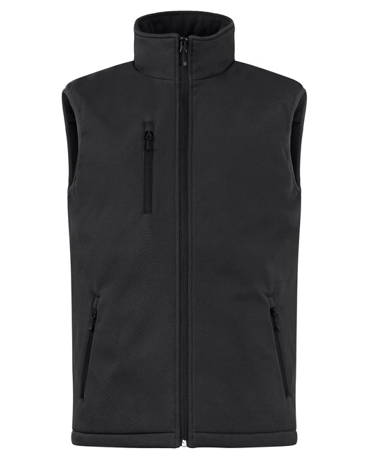 Clique Equinox Insulated Softshell Mens Full Zip Vest
