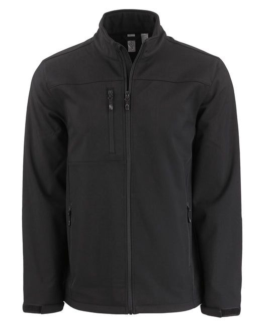 Clique Tempest Recycled Waterproof Stretch Softshell Mens Full Zip Jacket