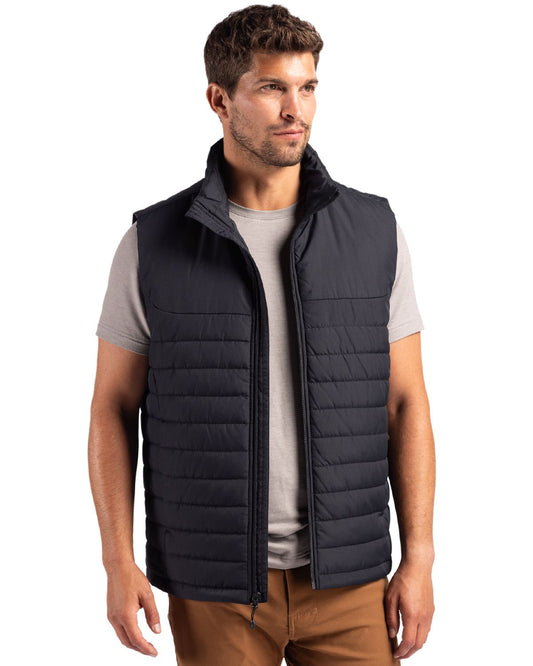 Clique Elevation Eco Full Zip Mens Puffer Vest - MQO00080