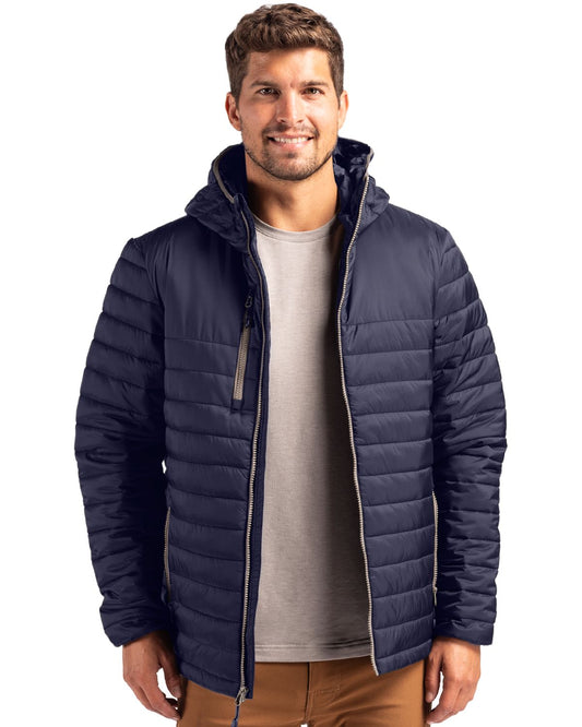 Clique Valhalla Full Zip Mens Puffer Jacket - MQO00081