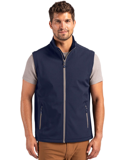 Clique Tempo Stretch Full Zip Mens Softshell Vest - MQO00085
