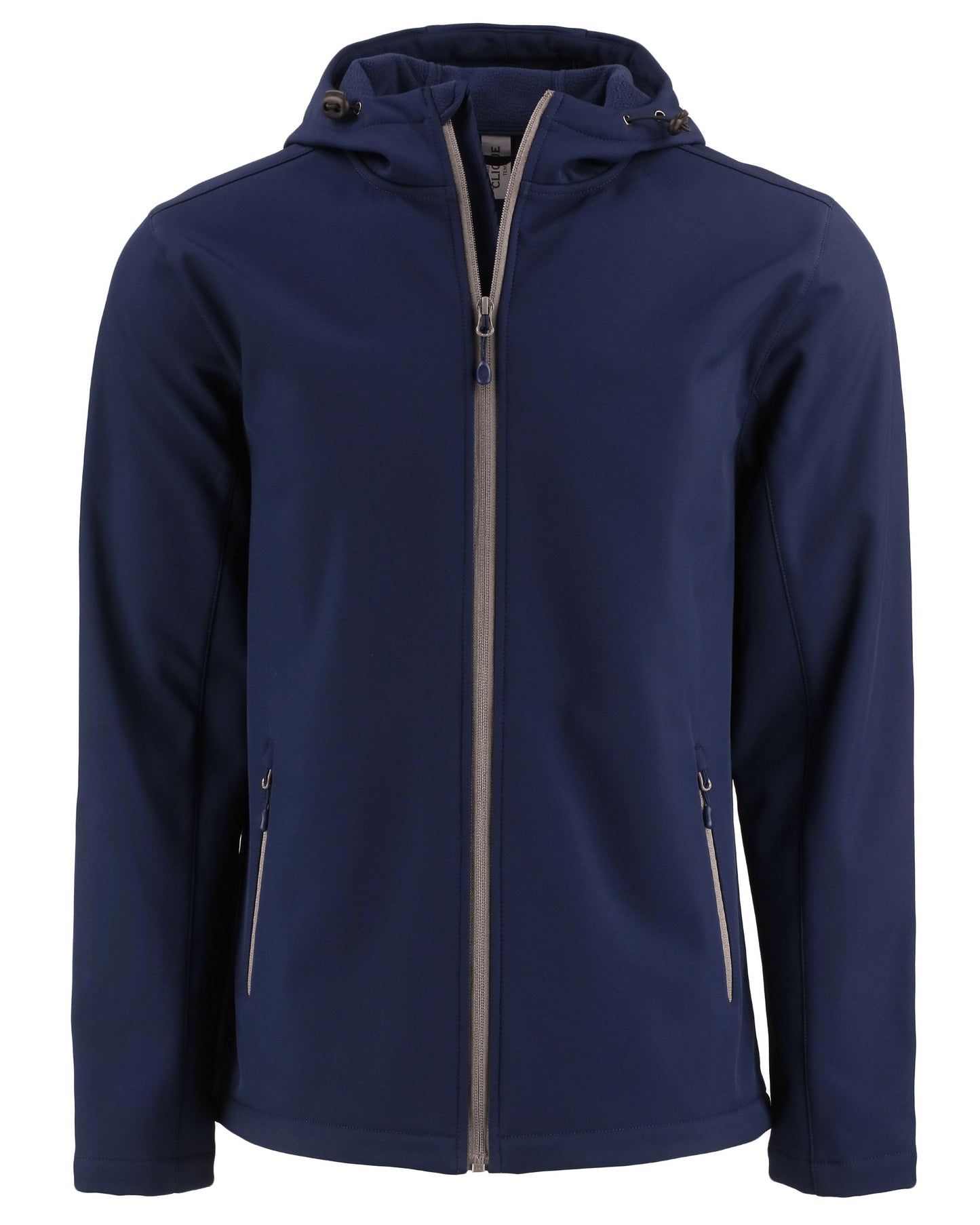 Clique Tempo Recycled Stretch Softshell Mens Full Zip Hooded Jacket