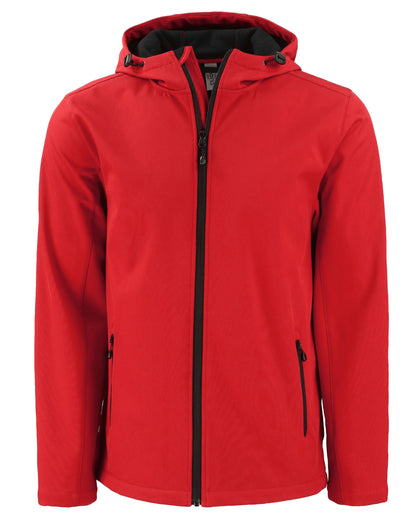 Clique Tempo Recycled Stretch Softshell Mens Full Zip Hooded Jacket
