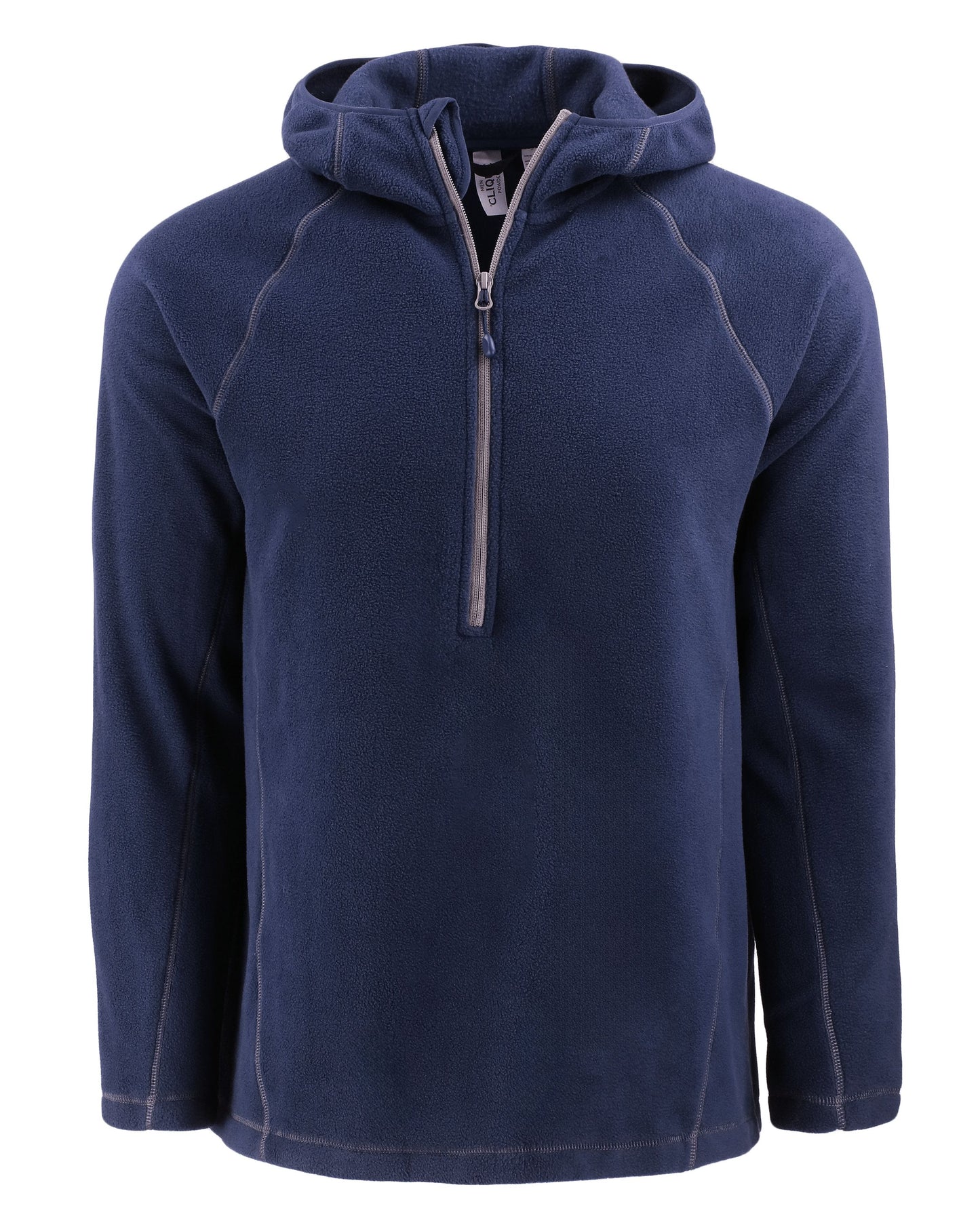 Clique Powder Recycled Fleece Mens Half Zip Sweatshirt