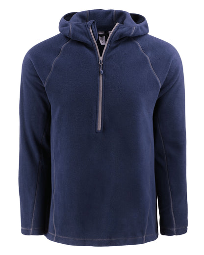 Clique Powder Recycled Fleece Mens Half Zip Sweatshirt