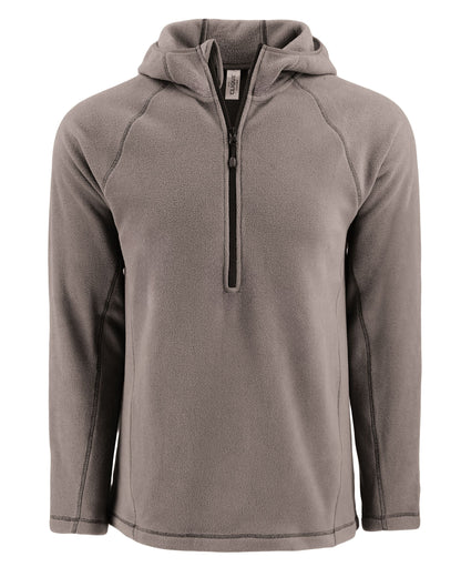 Clique Powder Recycled Fleece Mens Half Zip Sweatshirt