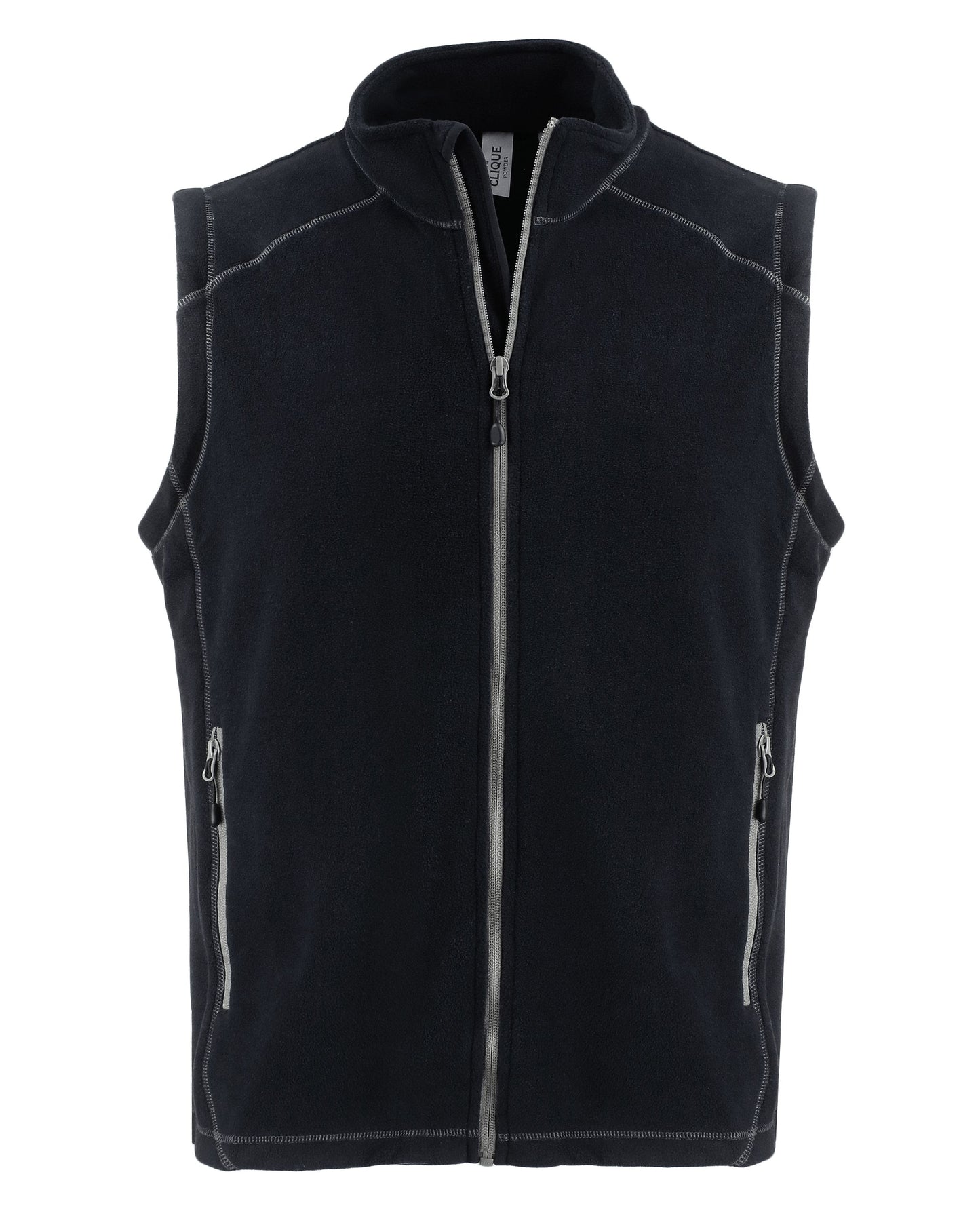 Clique Powder Recycled Fleece Mens Full Zip Vest