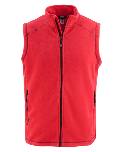 Clique Powder Recycled Fleece Mens Full Zip Vest