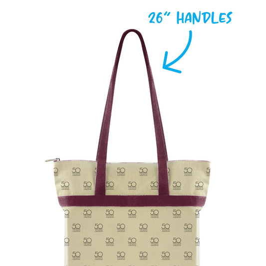 MadetoOrder Zippered Tote AllOver Print-VBAG074