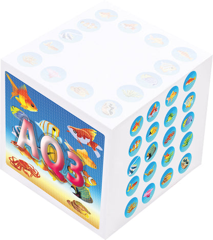 Souvenir 3 x 3 x 3 NonAdhesive Cube-NC3A