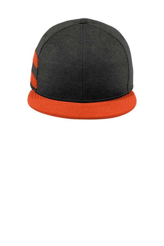 New Era ? Shadow Heather Striped Flat Bill Snapback Cap