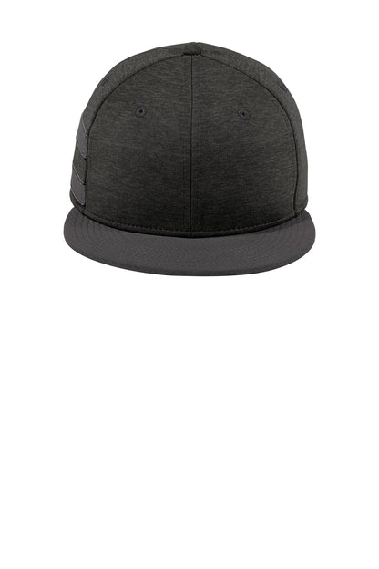 New Era ? Shadow Heather Striped Flat Bill Snapback Cap