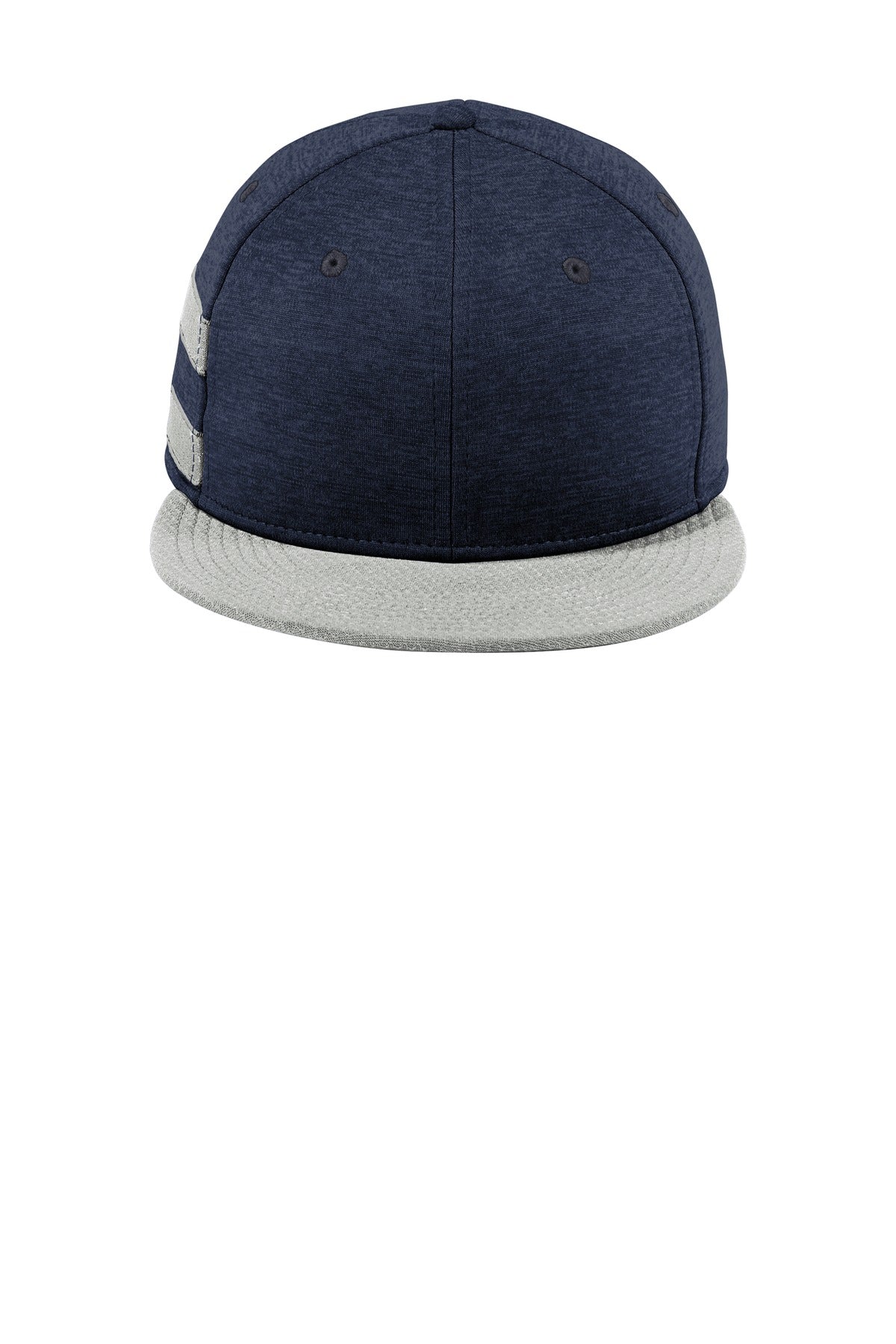 New Era ? Shadow Heather Striped Flat Bill Snapback Cap