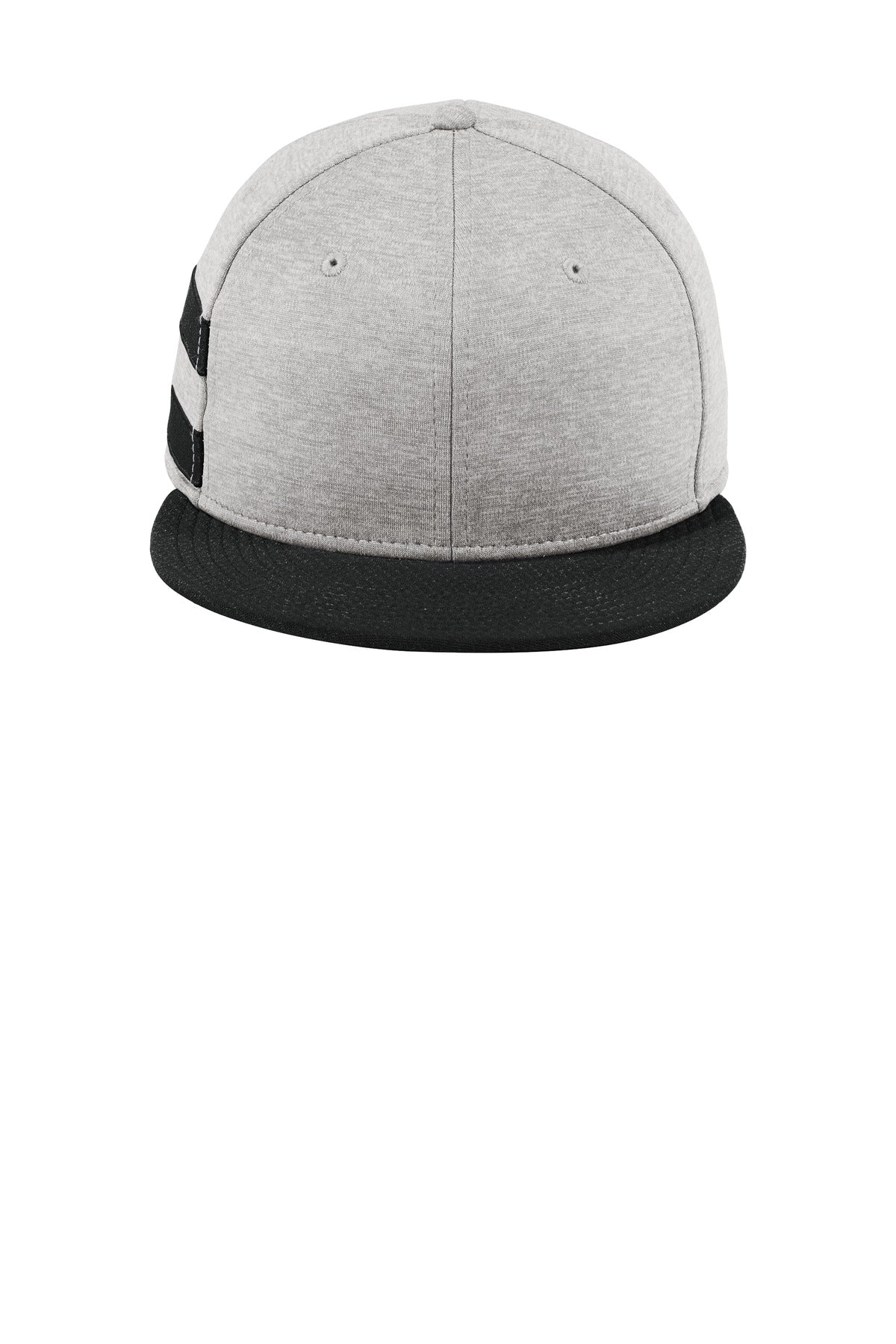 New Era ? Shadow Heather Striped Flat Bill Snapback Cap