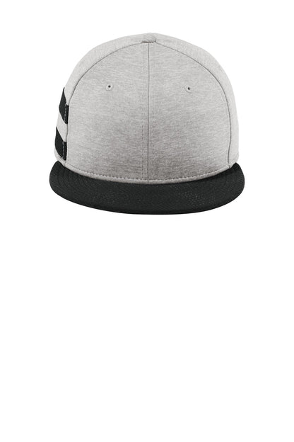 New Era ? Shadow Heather Striped Flat Bill Snapback Cap