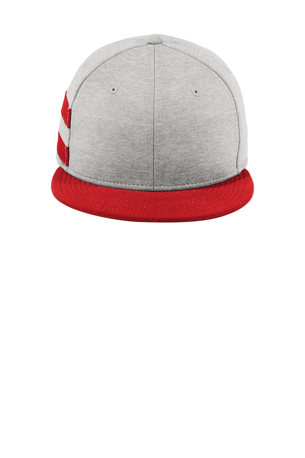 New Era ? Shadow Heather Striped Flat Bill Snapback Cap