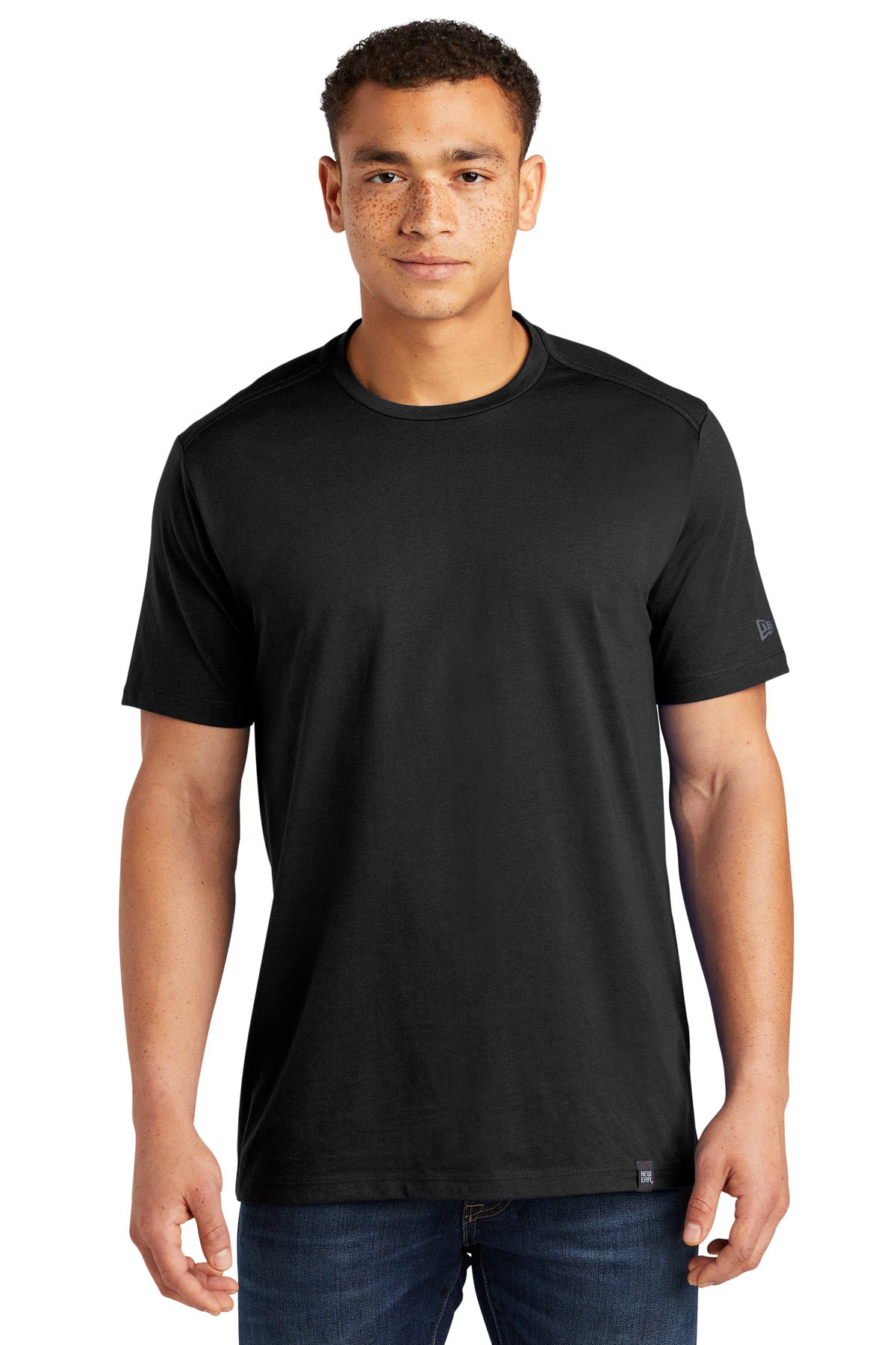 New Era ? Heritage Blend Crew Tee. NEA100