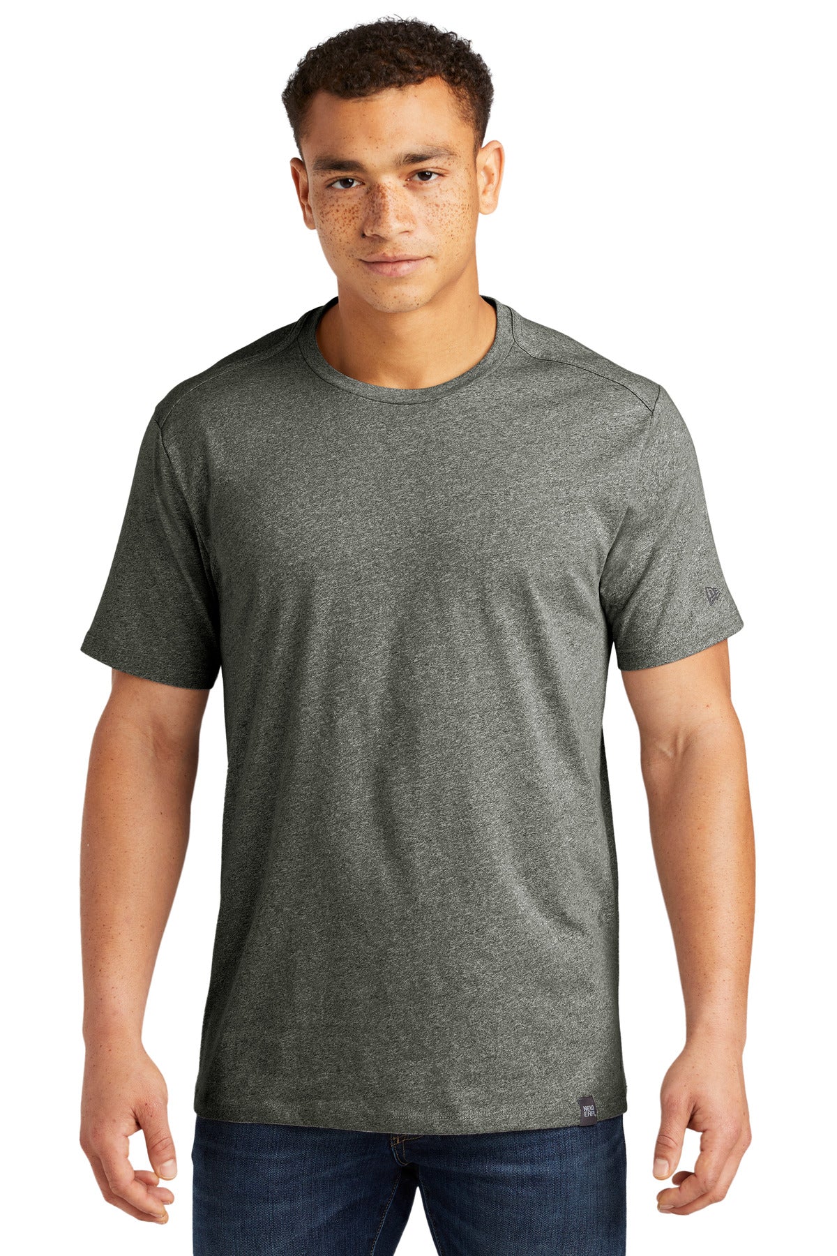 New Era ? Heritage Blend Crew Tee. NEA100