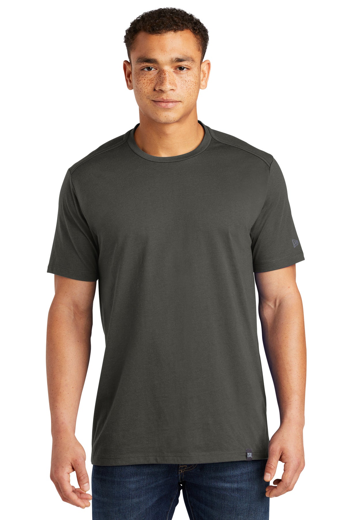 New Era ? Heritage Blend Crew Tee. NEA100