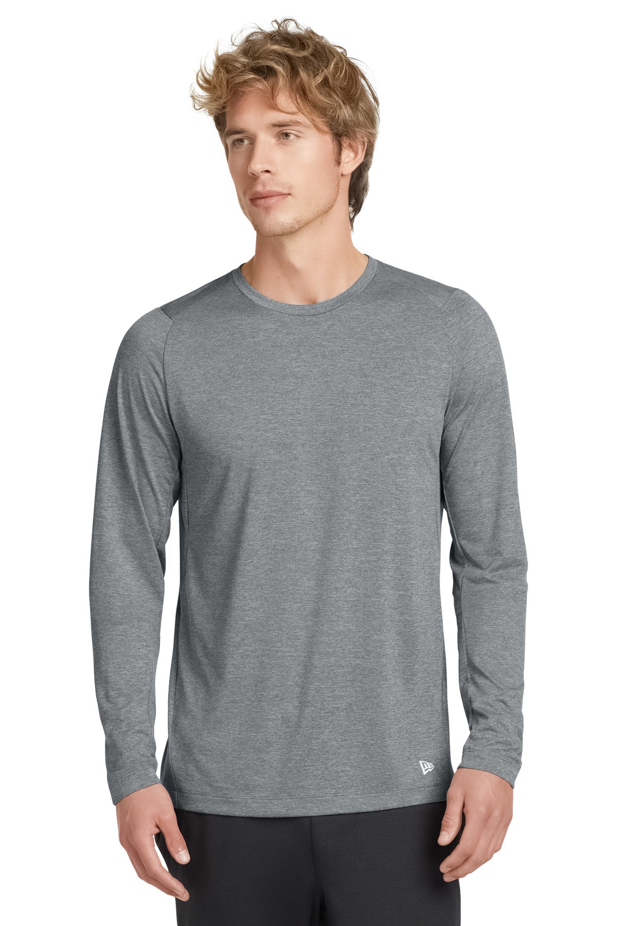 New Era ? Series Performance Long Sleeve Crew Tee. NEA2