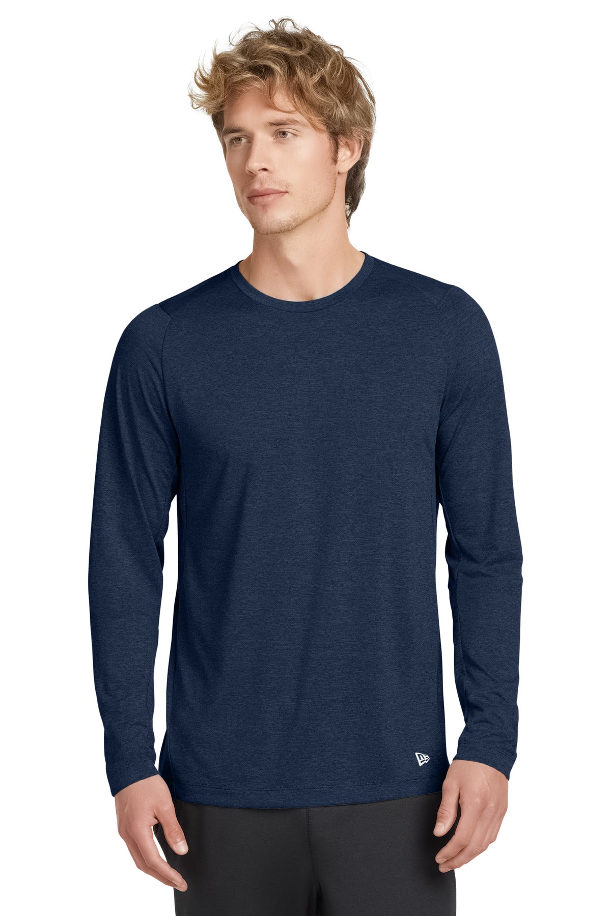 New Era ? Series Performance Long Sleeve Crew Tee. NEA2