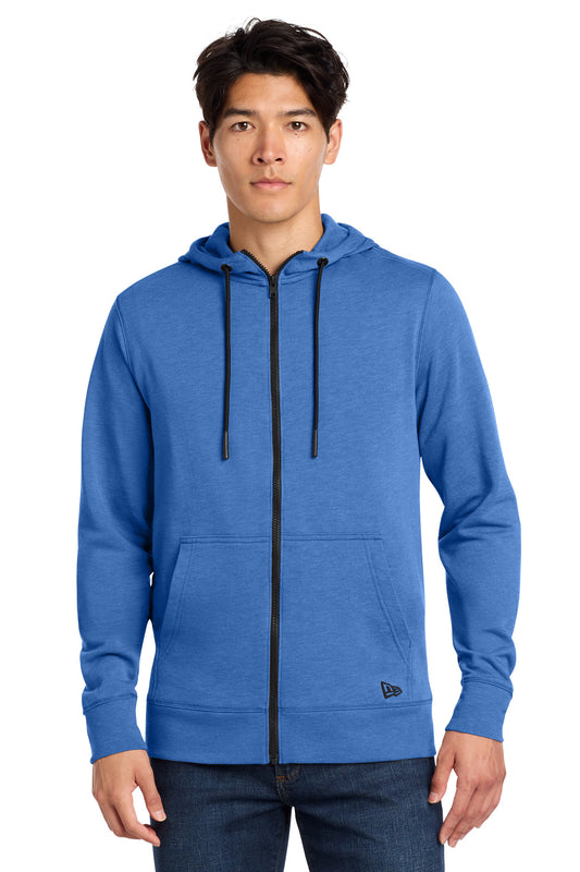 New Era ® Tri-Blend Fleece Full-Zip Hoodie