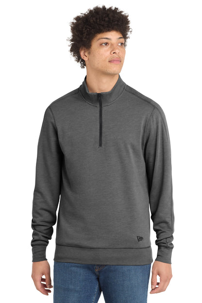 New Era ® Tri-Blend Fleece 1/4-Zip Pullover