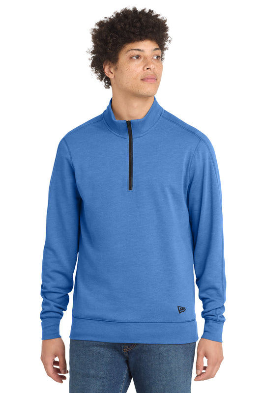 New Era ® Tri-Blend Fleece 1/4-Zip Pullover
