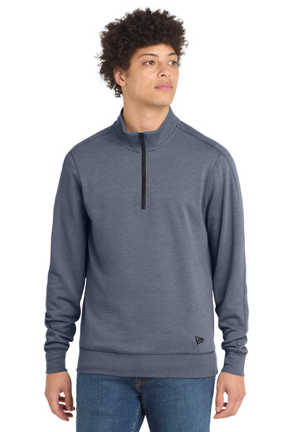 New Era ® Tri-Blend Fleece 1/4-Zip Pullover