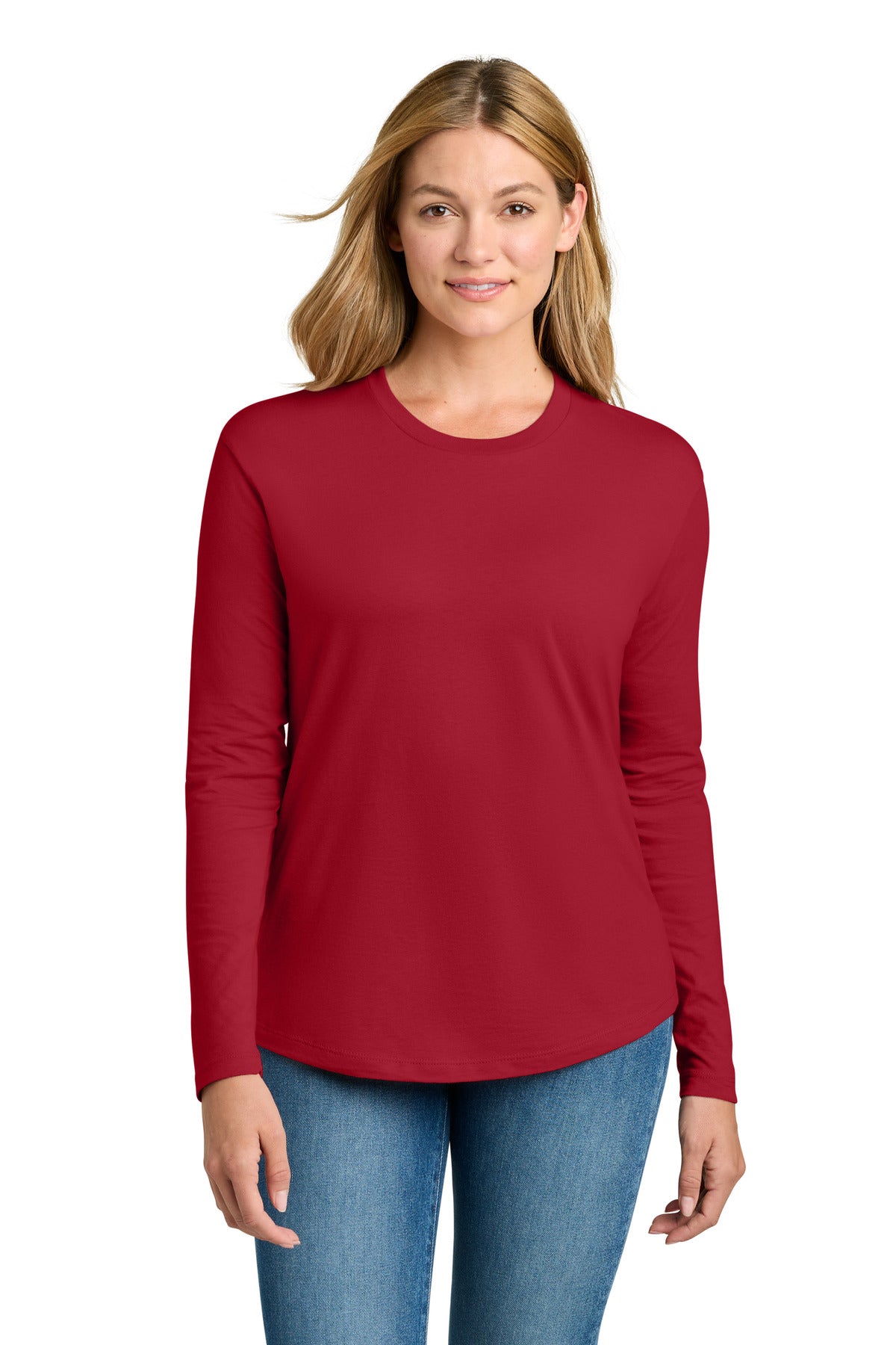 Next Level Apparel® Women's Cotton Relaxed Long Sleeve Tee