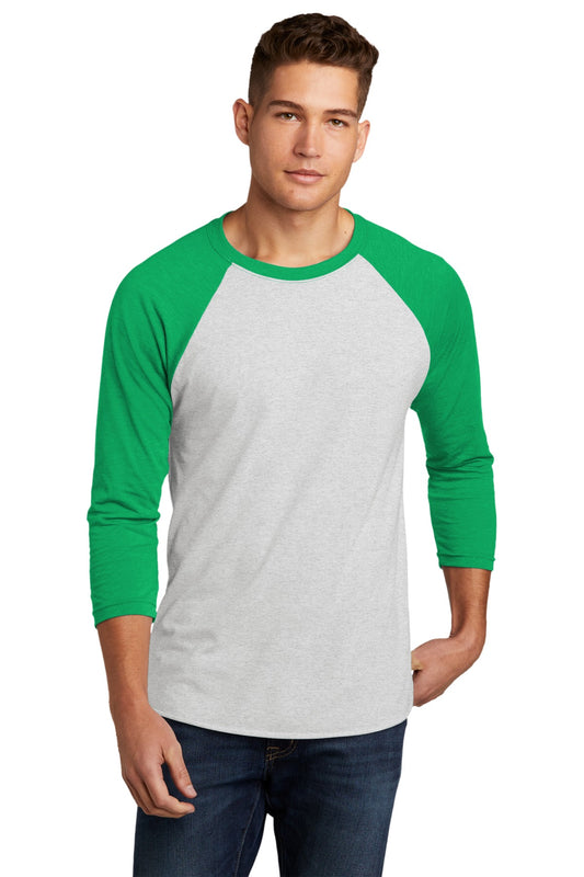 Next Level Apparel?   Adult Tri-Blend 3/4-Sleeve Raglan