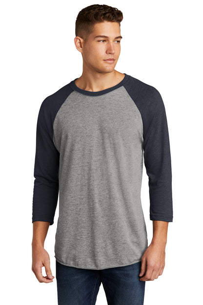 Next Level Apparel?   Adult Tri-Blend 3/4-Sleeve Raglan